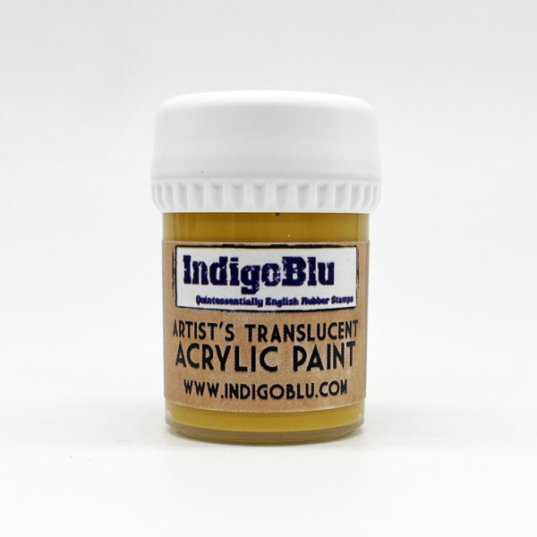 Artists Translucent Acrylic Paint - Yellow Ochre