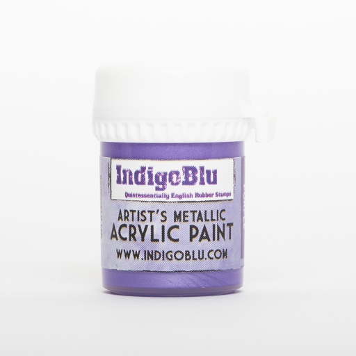 Artists Metallic Acrylic Paint - Royal Purple